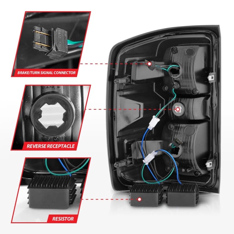 ANZO LED Taillights for Chevy C6 100% Street Legal - Image 5