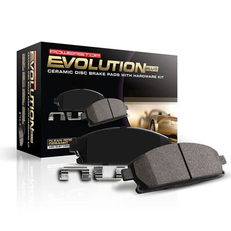 PowerStop Z17 Evolution Plus Ceramic Brake Pads with Hardware