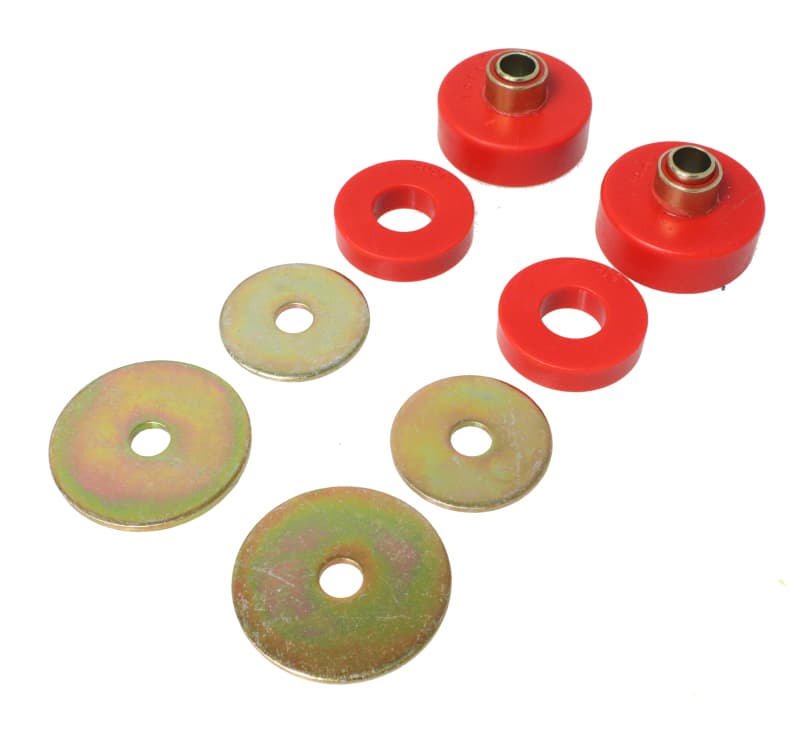 Energy Suspension Body Mounts Universal Red Torque Resistant Safety Interlock - Image 3