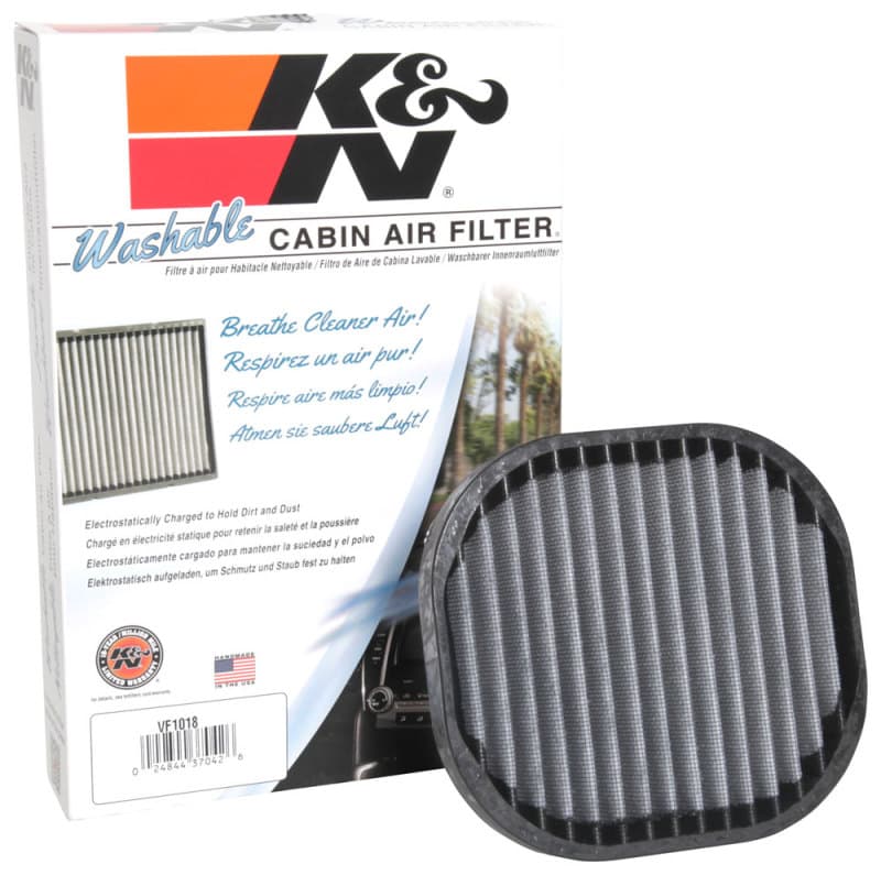 K&N Engineering Cabin Air Filter Washable High-Flow Synthetic Material - Image 4