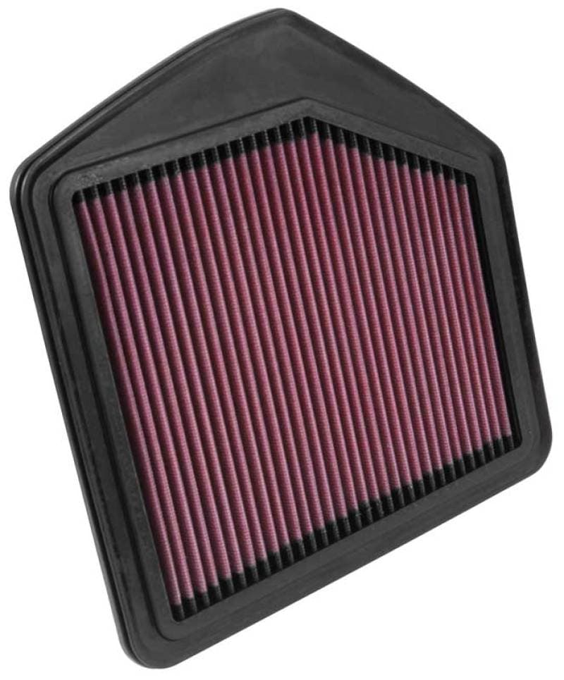 K&N Engineering Drop-In High-Flow Air Filter Reusable Washable - Image 3