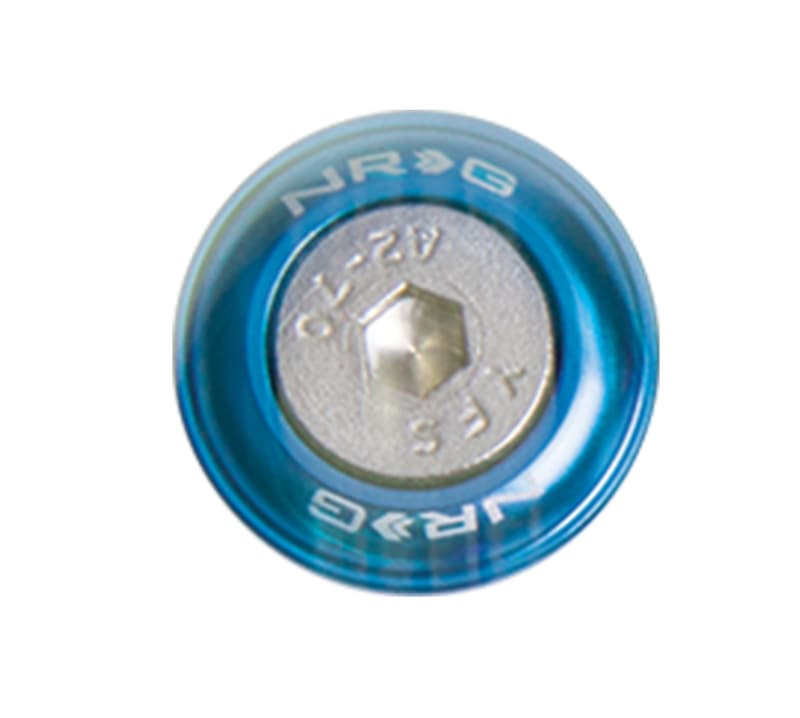 NRG Fender Washer Kit for Metal w/Rivets Blue Set of 10 - Image 2