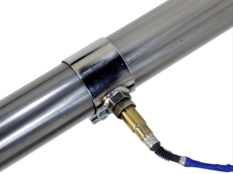 AEM No-Weld O2 Sensor Mount for 1.75"-3.0" Exhaust Pipes Integrated Bung - Image 3