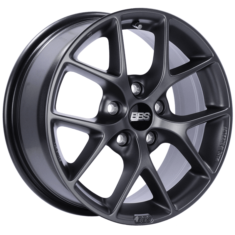 BBS SR 16x7 5x120 ET36 Satin Grey Wheel -82mm PFS/Clip Required