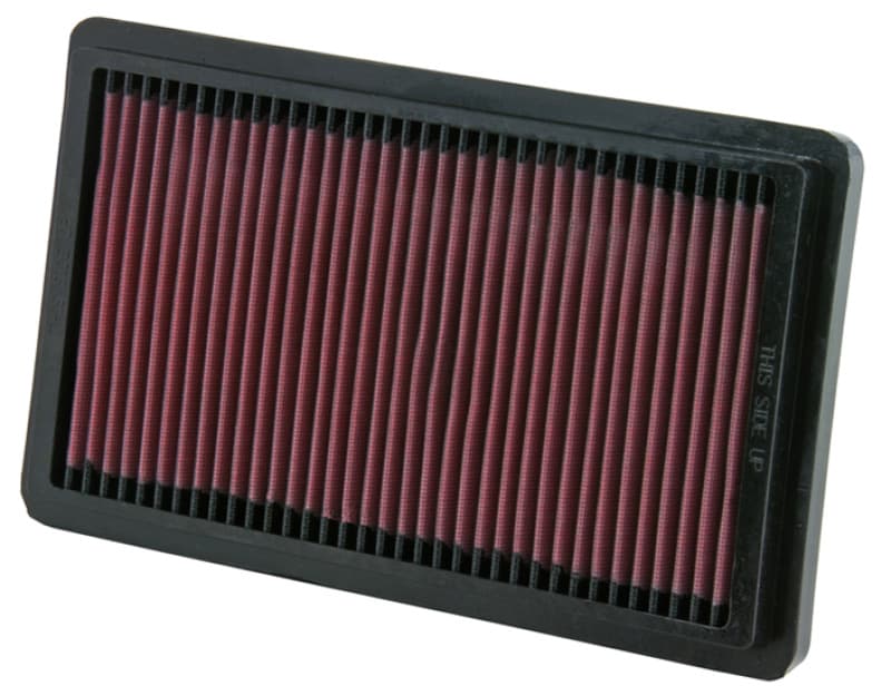 K&N Engineering Drop-In Air Filter Washable Reusable High-Flow for Multiple V...