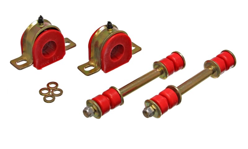 Energy Suspension Sway Bar Bushings Hyper-Flex Polyurethane Red - Image 3
