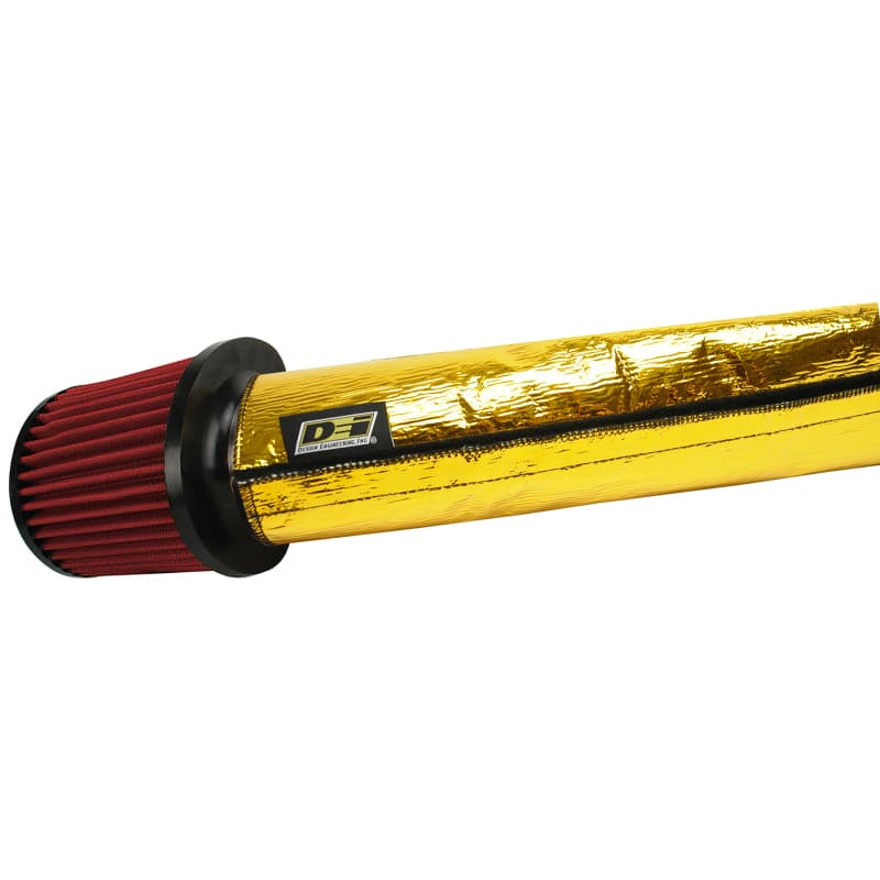 DEI Cool Cover GOLD Heat Shield for Air Tubes High Temp Metalized Polyimide - Image 2