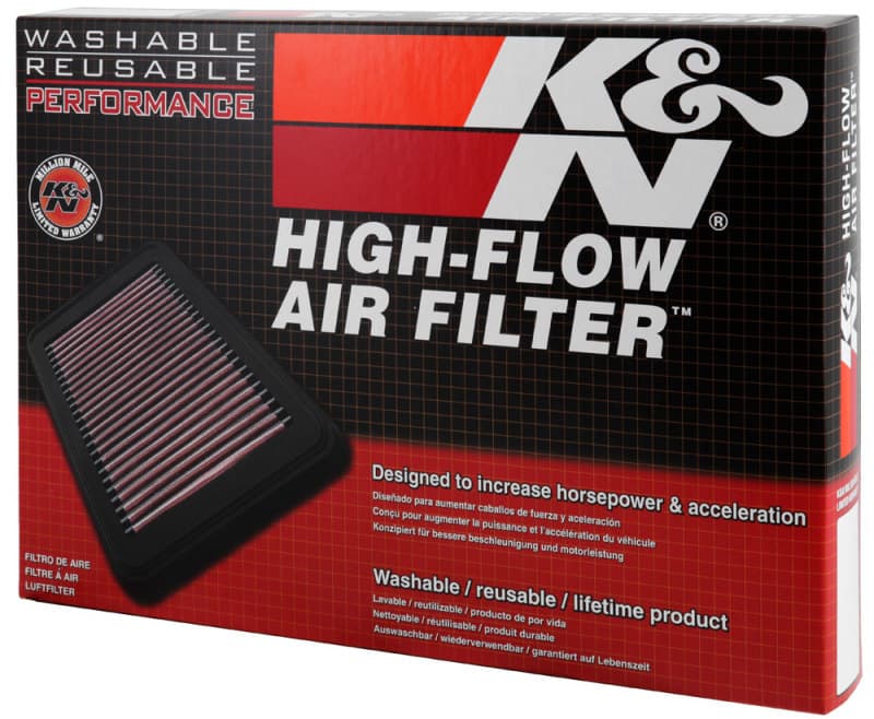 K&N Engineering Drop-In High-Flow Washable Air Filter E-3515 - Image 4
