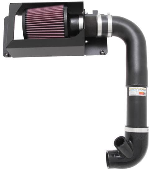 K&N Engineering Cold Air Intake for Chevy C6 69 Typhoon Mandrel-Bent Aluminum - Image 2