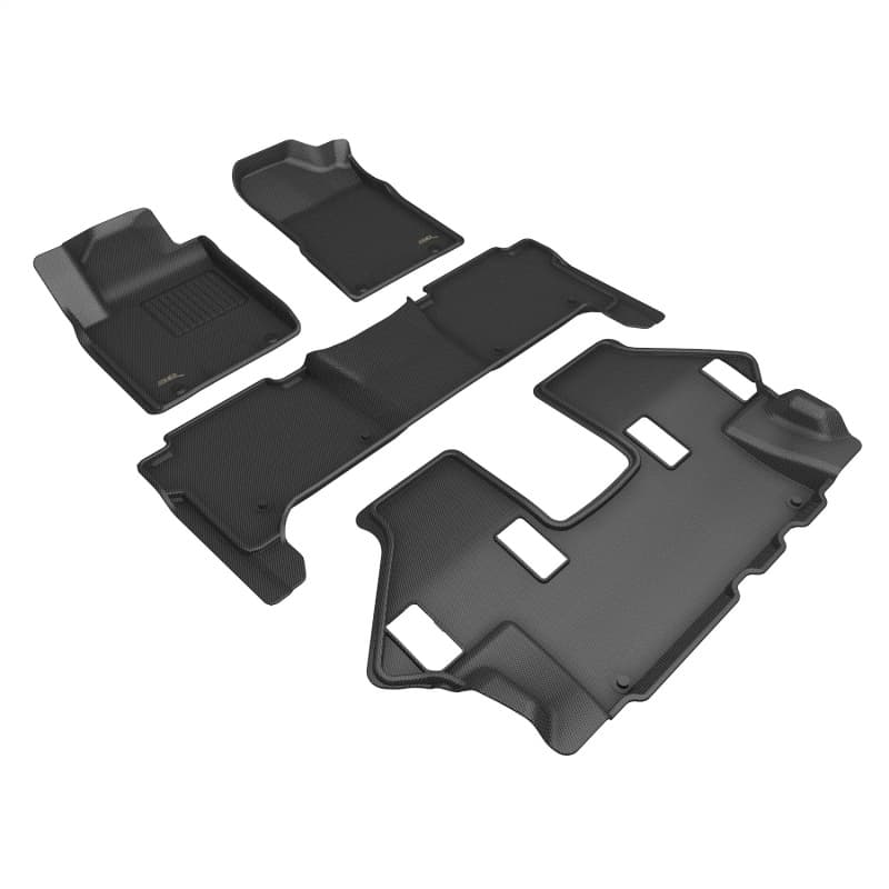 3D MAXpider KAGU Series All-Weather Floor Mats for Custom Fit Vehicles