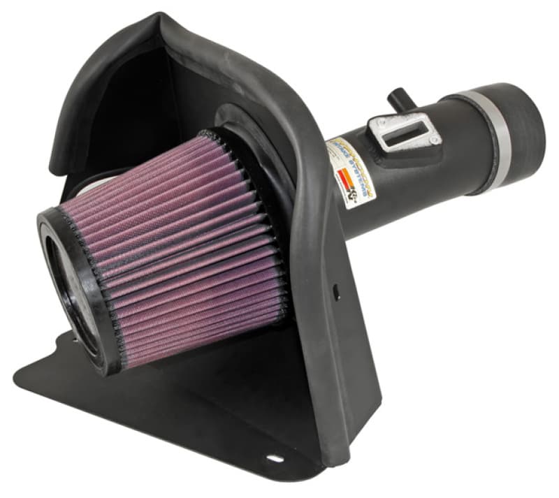 K&N Engineering Cold Air Intake for Chevy C6 69-7062TTK Mandrel-Bent Aluminum