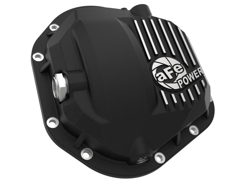 aFe Diff/Trans Oil Cover Increased Capacity Magnetic Plugs Built-in Fins - Image 2