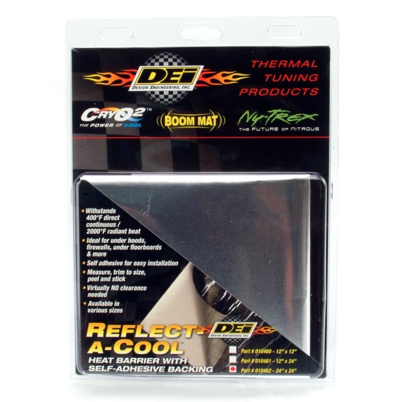 DEI Reflect-A-Cool Fiberglass Heat Shield with Aluminized Foil 400°F Resistance - Image 3