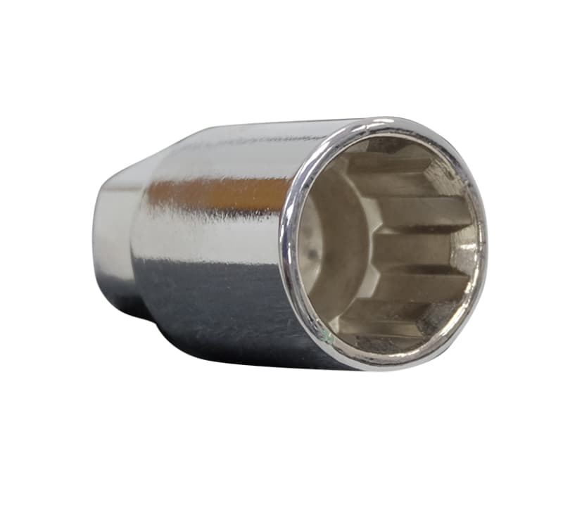 NRG Lug Nut Lock Key Socket for LN-LS700 Style Lug Nuts Black - Image 2