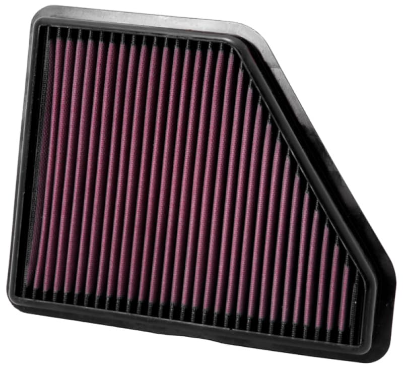 K&N Engineering Drop-In Air Filter Washable Reusable High-Flow for Universal Fit