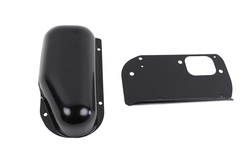 Kentrol Wiper Motor Cover for 76-86 Jeep CJ Powdercoat Black