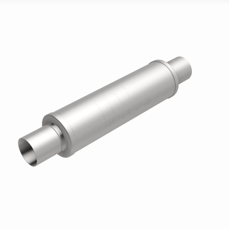Magnaflow SS 4in Round Straight-Through Performance Muffler 4x4x14in - Image 5