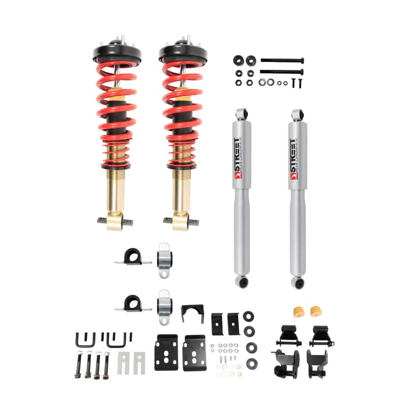 Belltech Coilover Kit for 2021+ Ford F150 2WD Lowering -3.5" Front -4.5" Rear