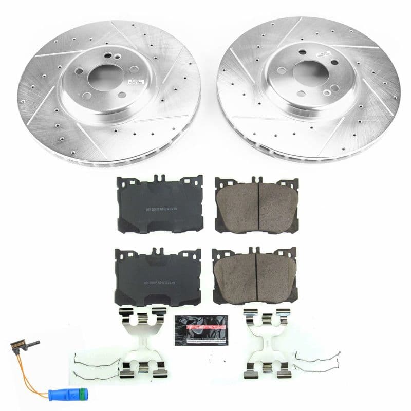 PowerStop Z23 Evolution Sport Brake Kit for Daily Driver Carbon-Fiber Ceramic...