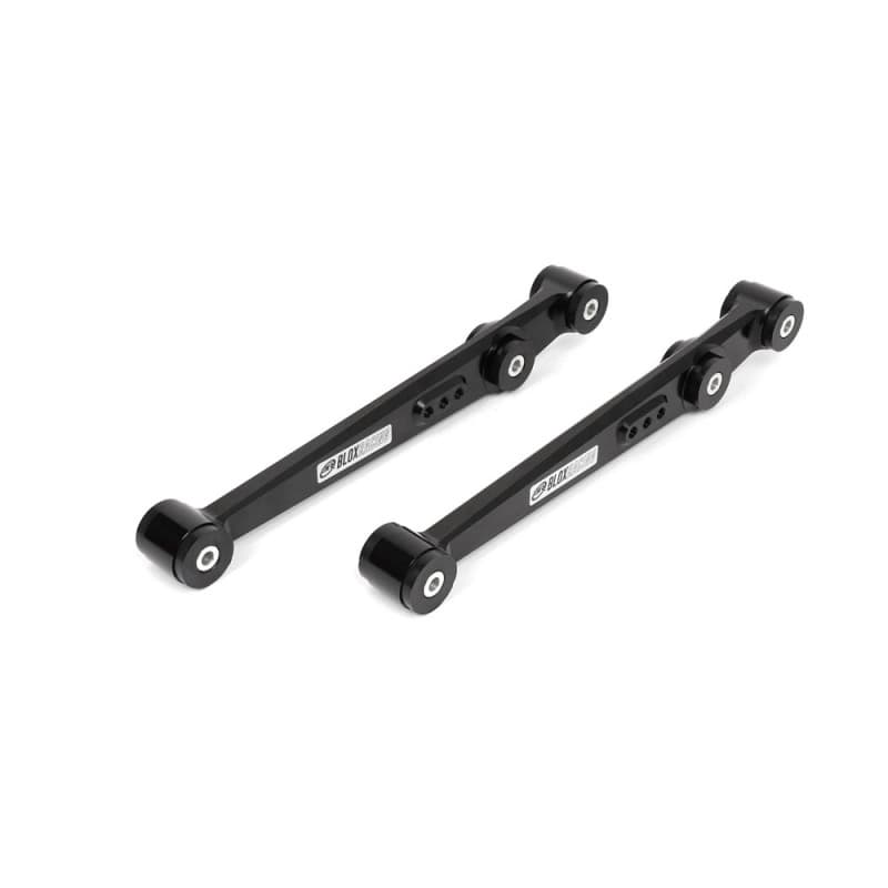 BLOX Racing Rear Lower Control Arms for 96-00 Honda Civic V2 Billet Poly Bush... - Image 4