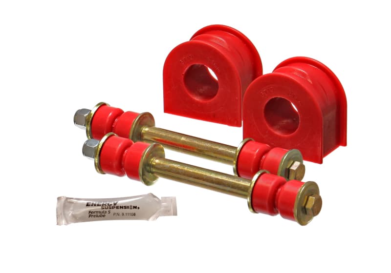 Energy Suspension Sway Bar Bushings Hyper-Flex Polyurethane Red - Image 3