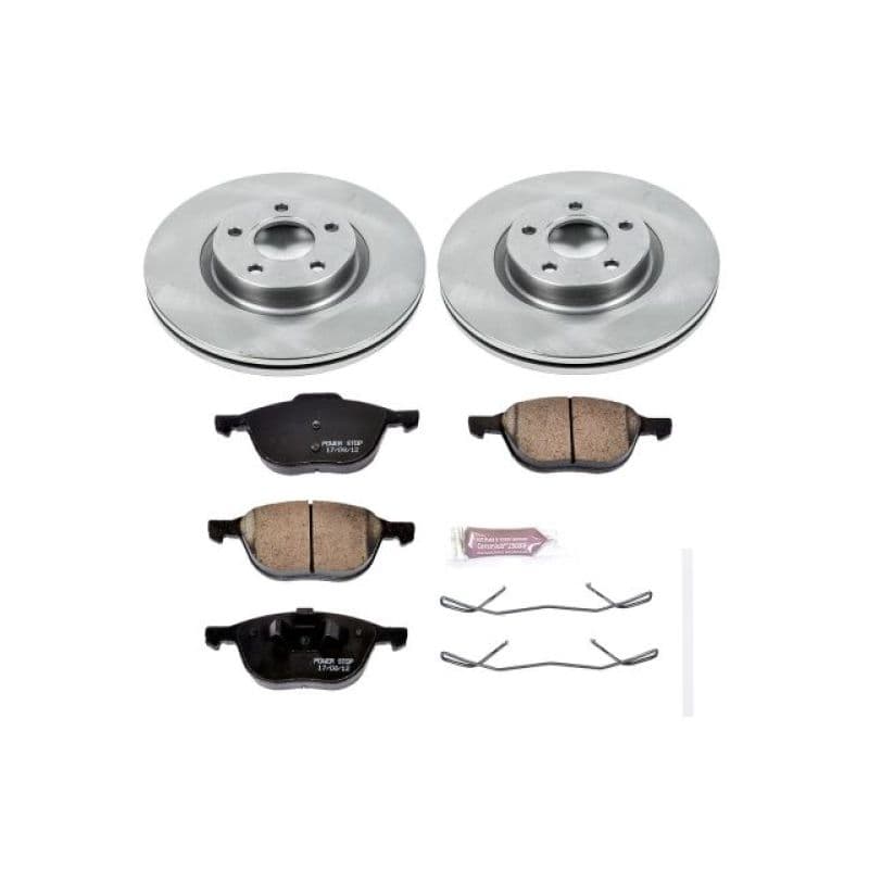PowerStop Autospecialty Brake Kit with Z17 Ceramic Pads and Rotors