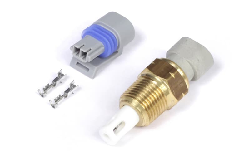Haltech Air Temp Sensor 3/8 NPT 18 TPI with Delphi Plug & Pins