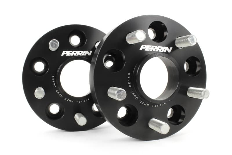 Perrin Performance 27mm 64.1mm 5x120 Wheel Spacers for Honda Civic Type R / A...