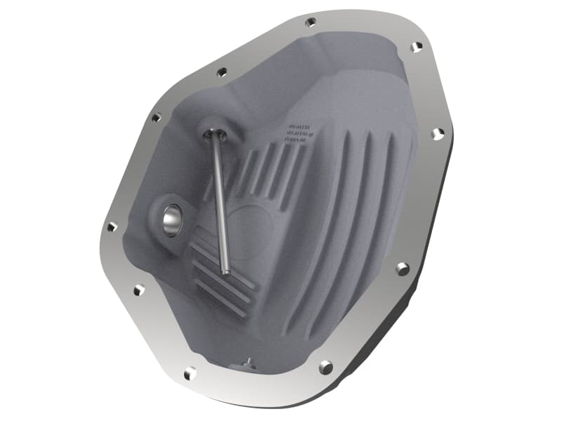 aFe Rear Differential Cover Aluminum Die Cast 5 Quart Capacity Wrinkle Black - Image 5