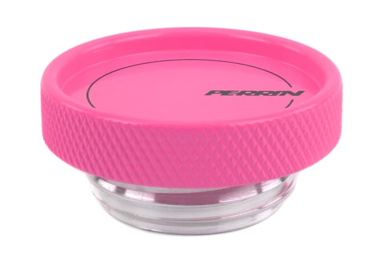 Perrin Performance Oil Fill Cap for Subaru WRX/STI & BRZ/FR-S Hyper Pink - Image 2