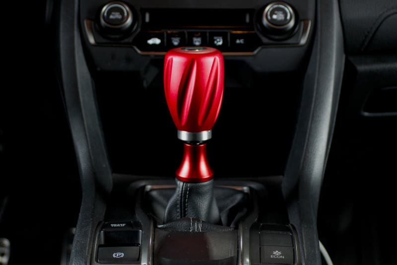 Mishimoto Shift Boot Retainer CNC 6061 Aluminum Anodized Black - Image 4