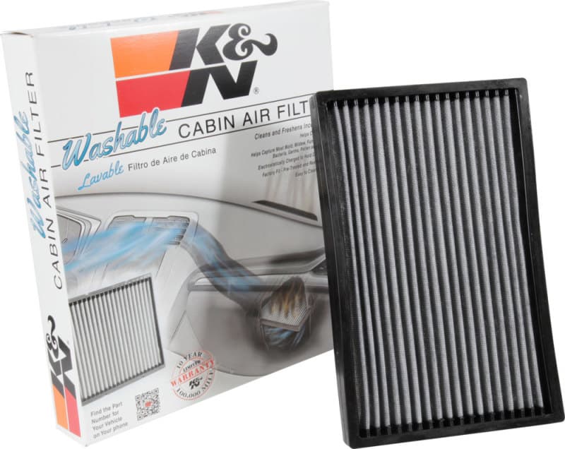 K&N Engineering Cabin Air Filter Washable High-Flow Synthetic Material - Image 4