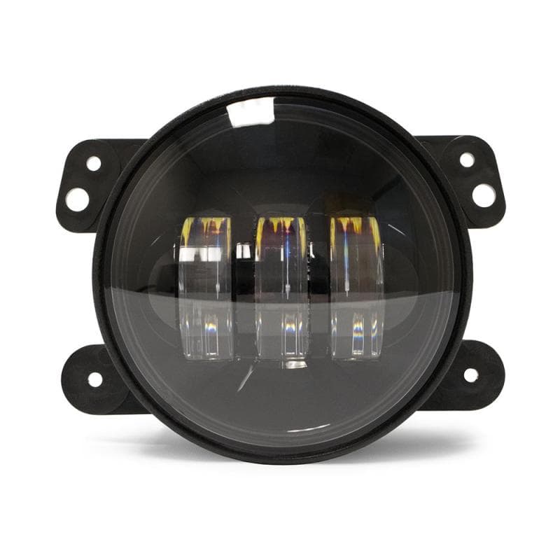DV8 Offroad LED Fog Lights for 2007-2018 Jeep JK Wrangler 4" 30W Pair - Image 3