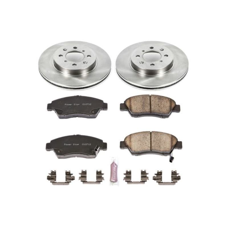 PowerStop Z17 Stock Replacement Brake Kit with Ceramic Pads and Rotors