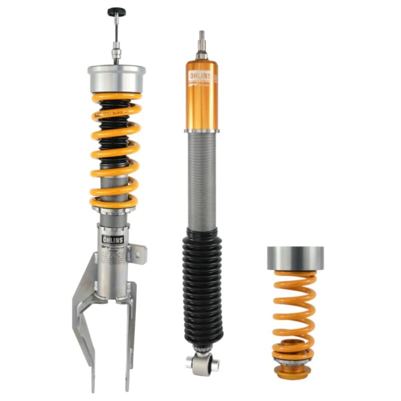 Ohlins Coilover Suspension with Dual Flow Valve Technology for Road & Track