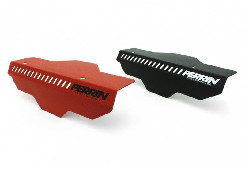 Perrin Performance Pulley Cover for Subaru WRX/STI/Impreza Red - Image 4