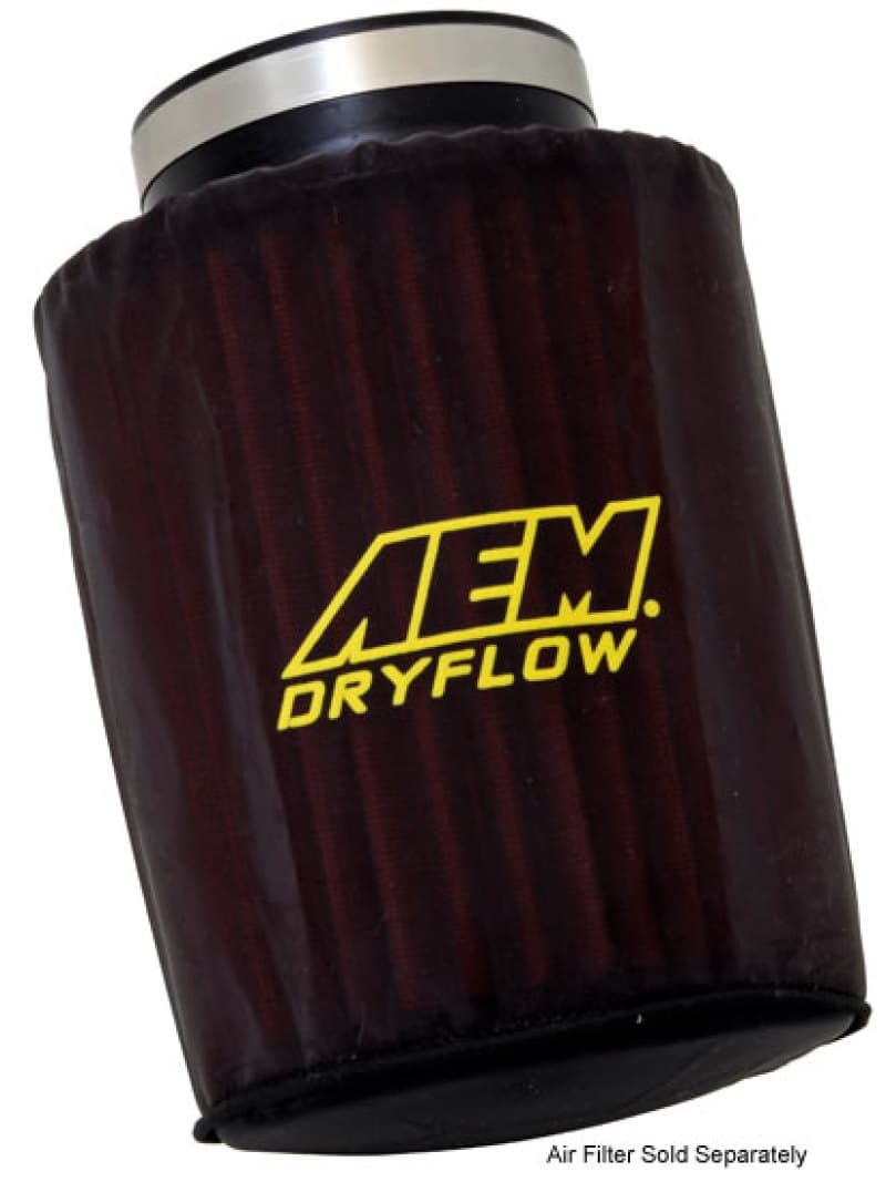 AEM Induction Dryflow Air Filter Pre-Filters Durable Hydrophobic Micro-Screen