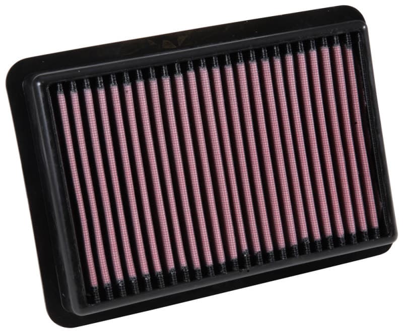 K&N Engineering Drop-In Air Filter Washable Reusable High-Flow for Multiple V...