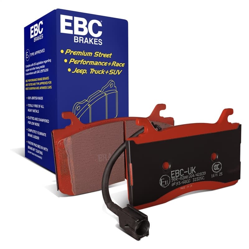 EBC Brake Pad Set for Chevy C6 Redstuff High-Performance Ceramic