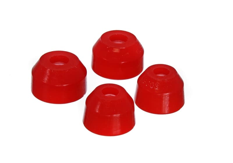 Energy Suspension Dust Boots for Tie Rod Ends Red Hyper-Flex Polyurethane