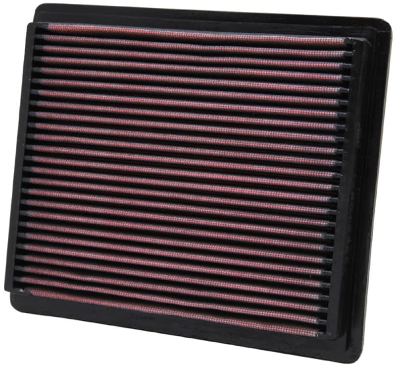 K&N Engineering Drop-In Air Filter Washable Reusable High-Flow for Multiple V...