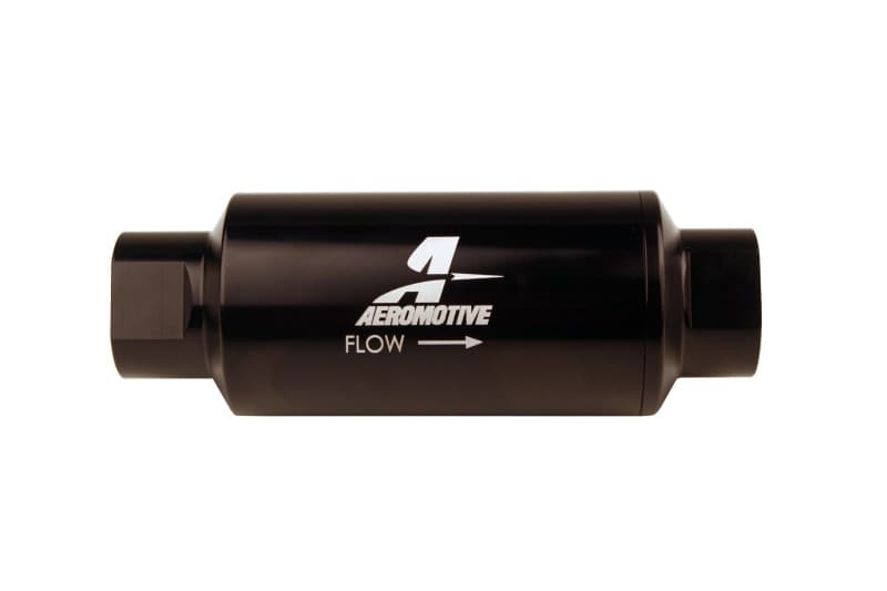 Aeromotive In-Line Fuel Filter 12350 Billet Aluminum High-Flow Pleated Design