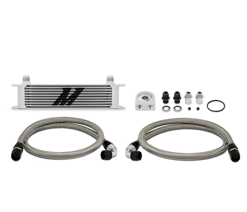 Mishimoto Oil Cooler Kit Universal Fitment with Complete Adapter Set