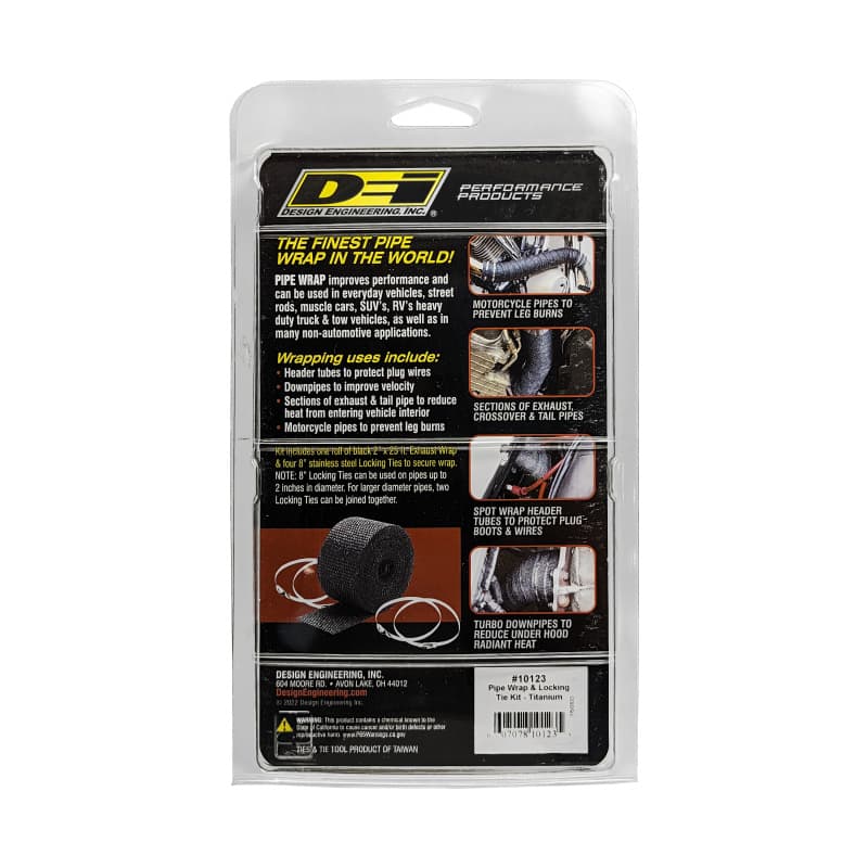 DEI Exhaust Wrap Kit All-in-One Heat Shield for Pipes and Manifolds - Image 4