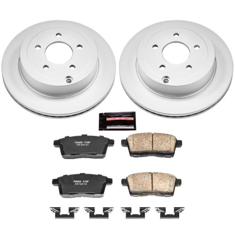 PowerStop Z17 Evolution Coated Rotor Brake Kit for Daily-Driven Vehicles
