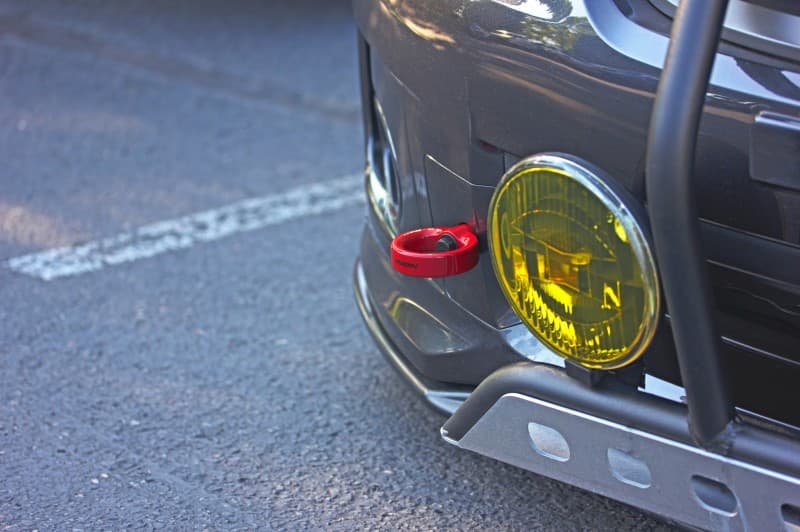 Perrin Performance Tow Hook Kit for 08-14 Subaru WRX STI Front Red - Image 5