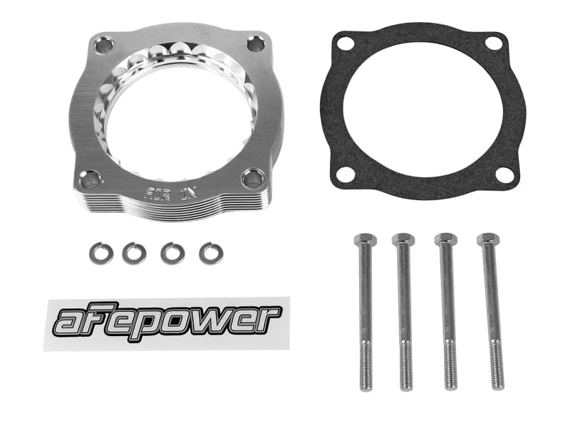 aFe Silver Bullet Throttle Body Spacer for Improved Airflow T-6061 Billet Alu... - Image 5