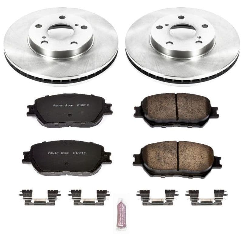 PowerStop Z17 Autospecialty Brake Kit with Ceramic Pads and Rotors