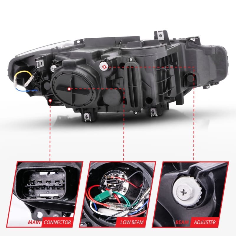 ANZO LED Projector Headlights for Chevy C6 121504 - Image 5