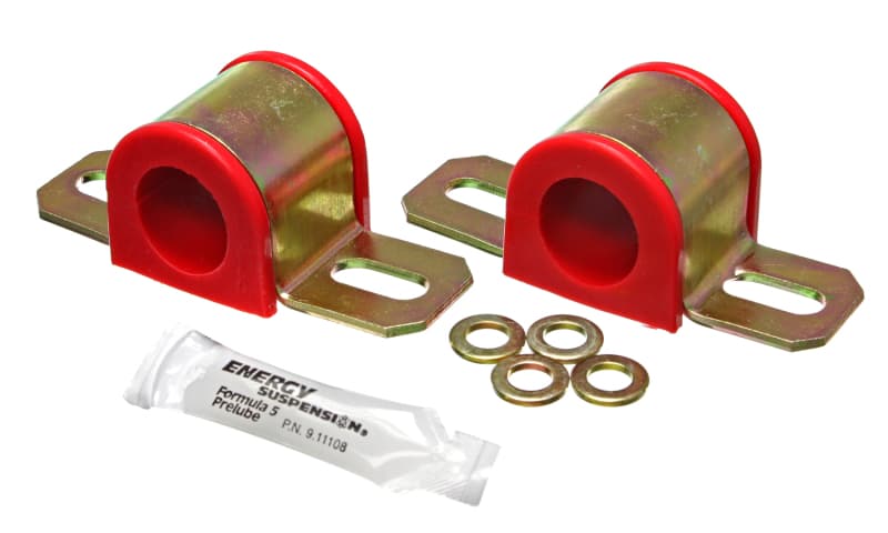 Energy Suspension Sway Bar Bushings Red Hyper-Flex Polyurethane - Image 2